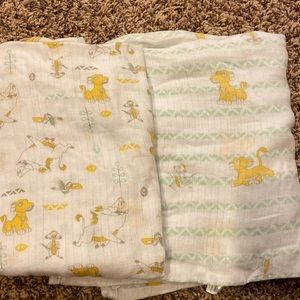Disney Baby Muslin Swaddle Blankets